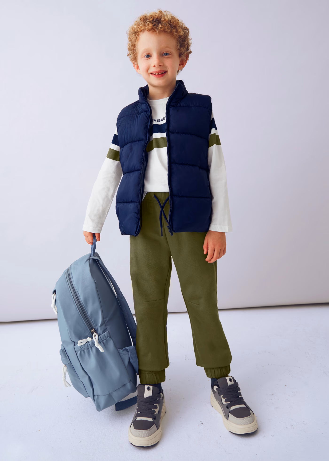 Chandal 3 piezas chaleco mini niño