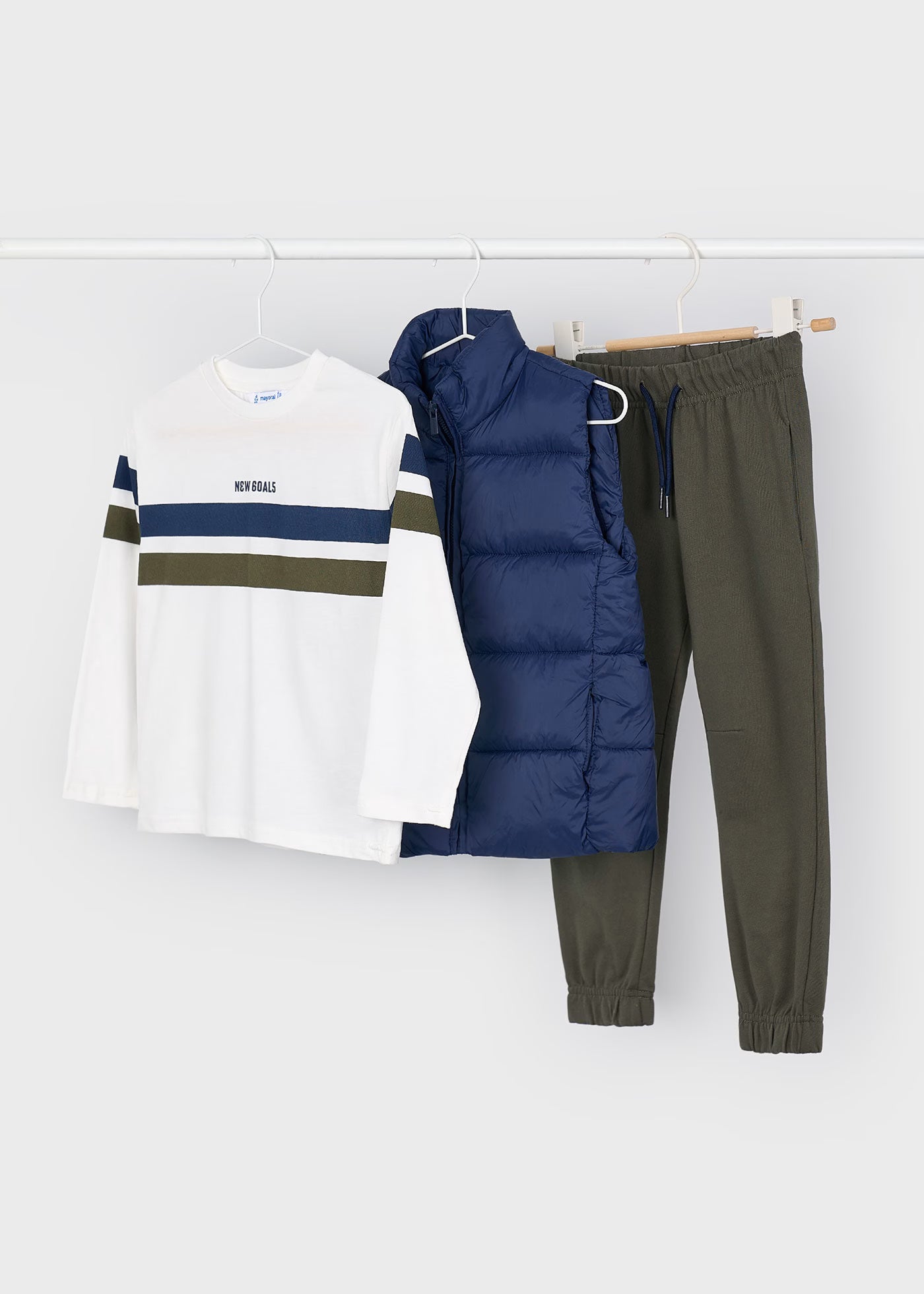 Chandal 3 piezas chaleco mini niño