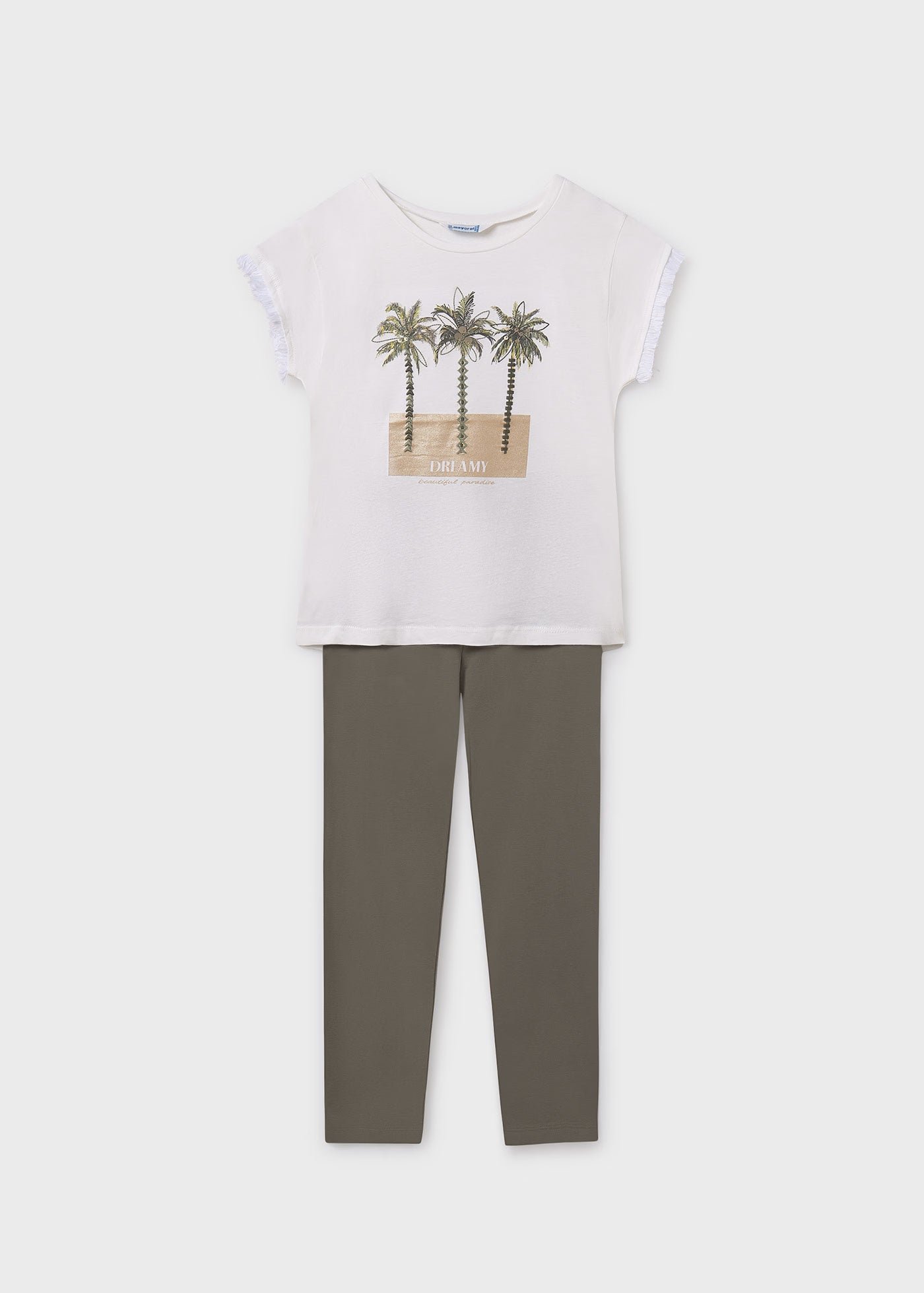 Conjunto leggings musgo niña jr