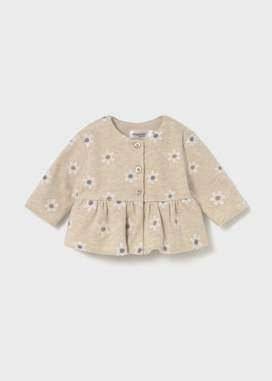 Conjunto leggings 3 piezas arena recién nacida