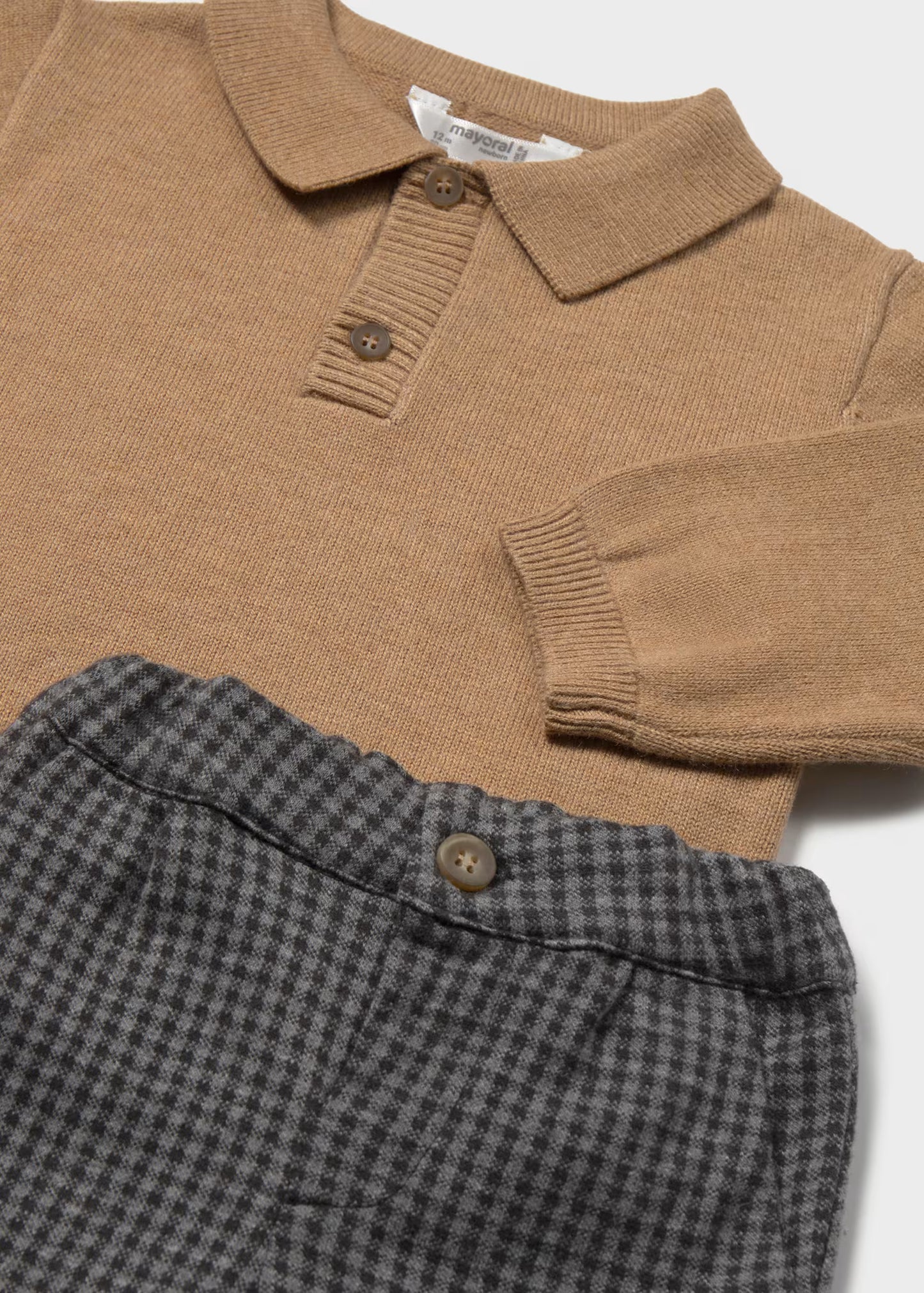 Conjunto pantalón con suéter bebé niño
