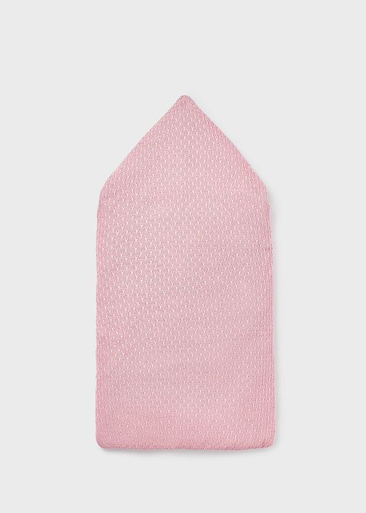 Saco bebé tricot rosa con borrega recién nacido