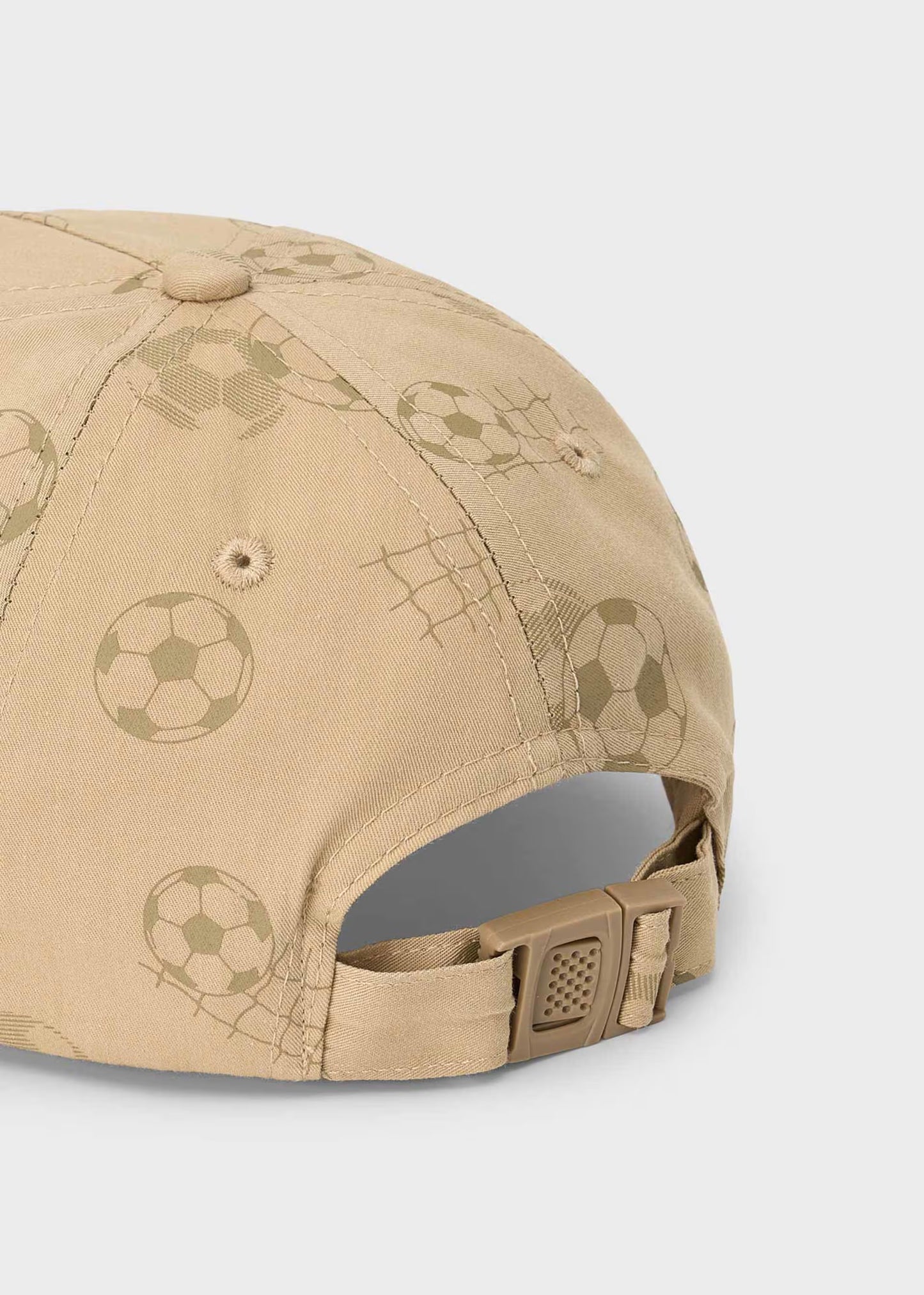 Gorra estampada fútbol mini niño