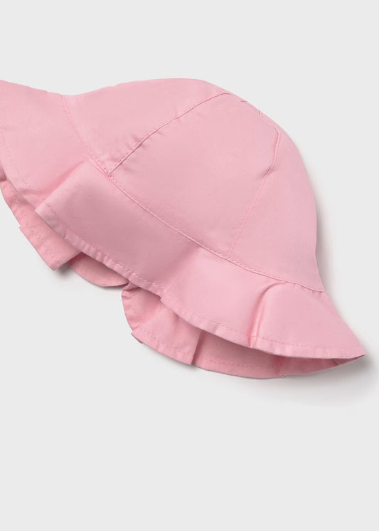 Gorro sarga rosa para bebé niña