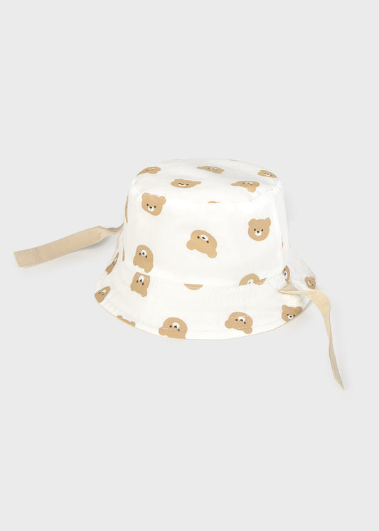 Gorro reversible para el sol recién nacido