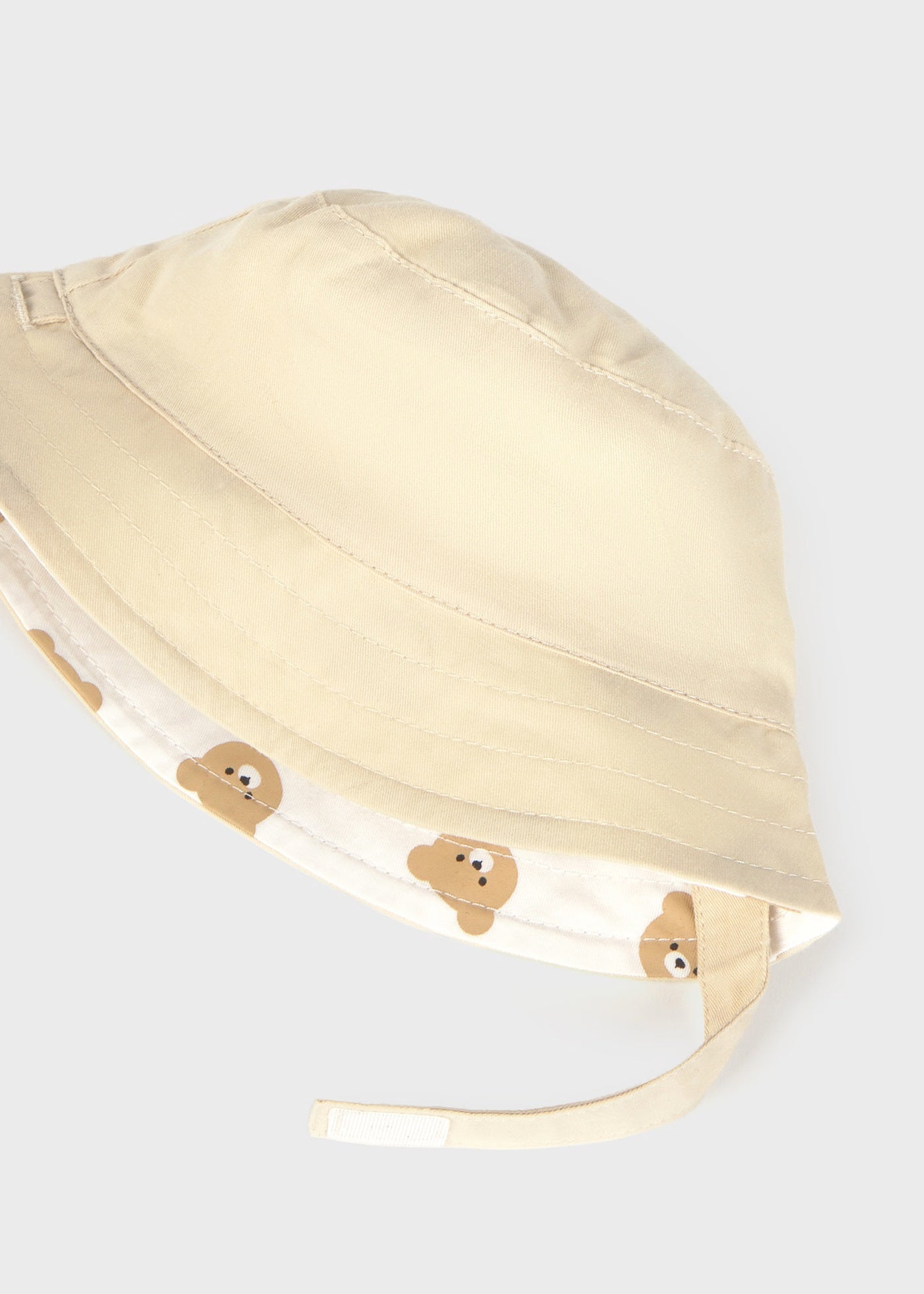 Gorro reversible para el sol recién nacido