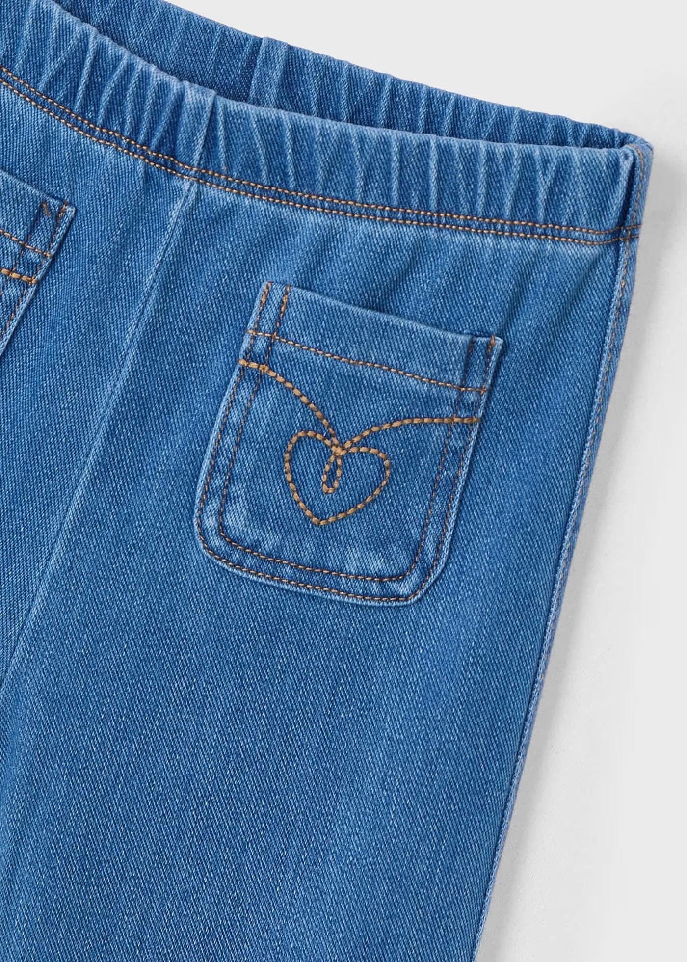 Leggings tipo mezclilla mini niña