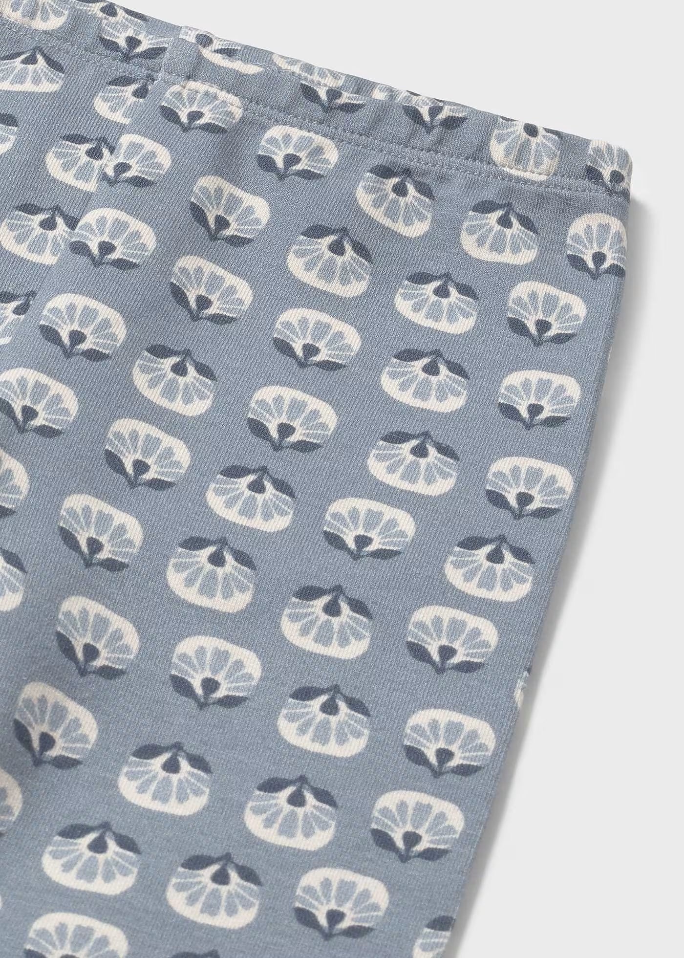 Conjunto legging estampado y camiseta bebé niña