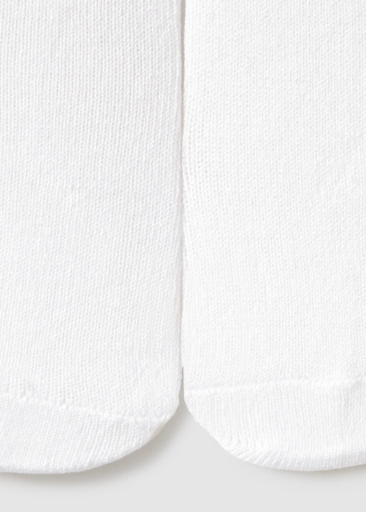 Mallas blancas recién nacida