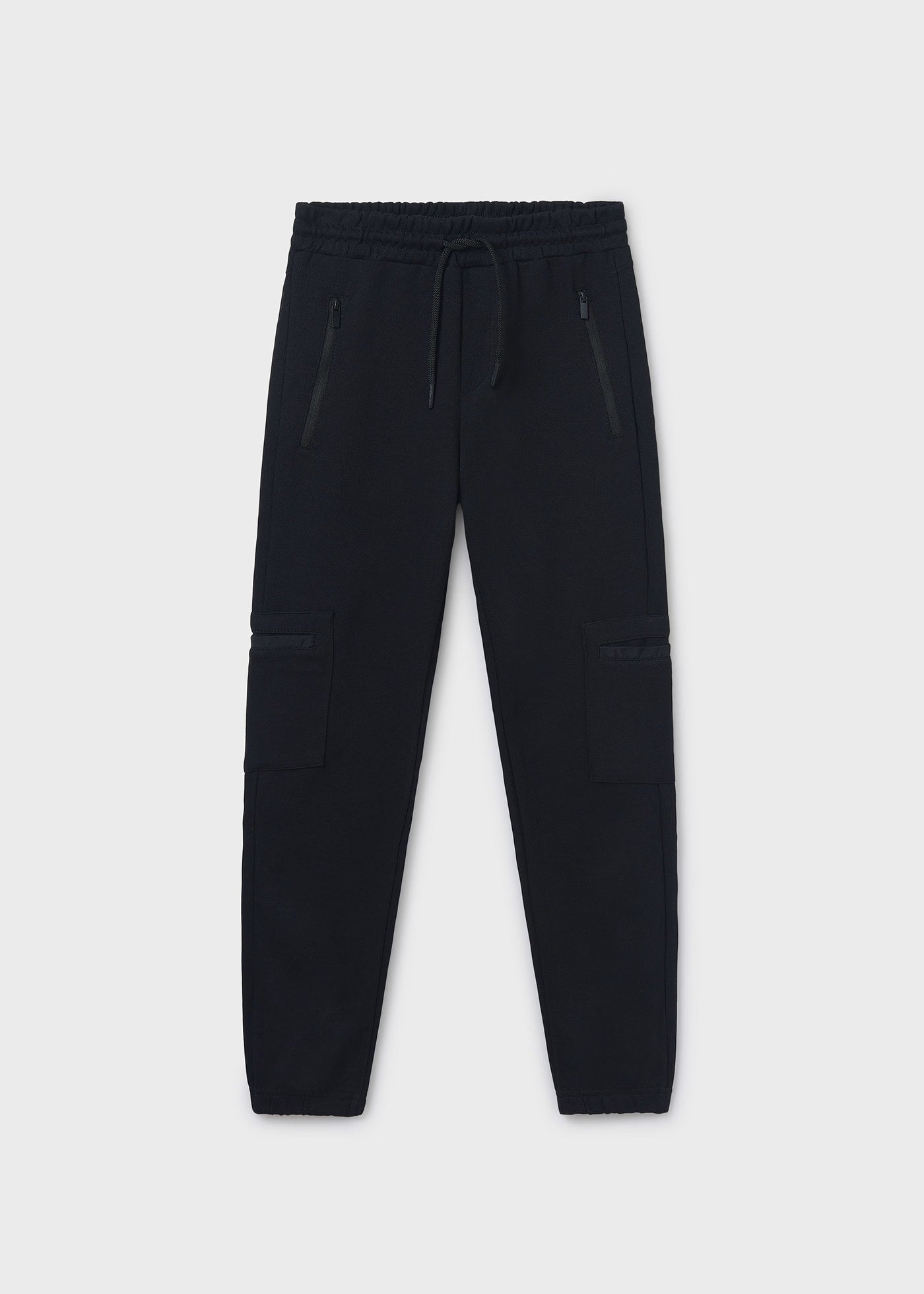 Conjunto de pants negro niño jr