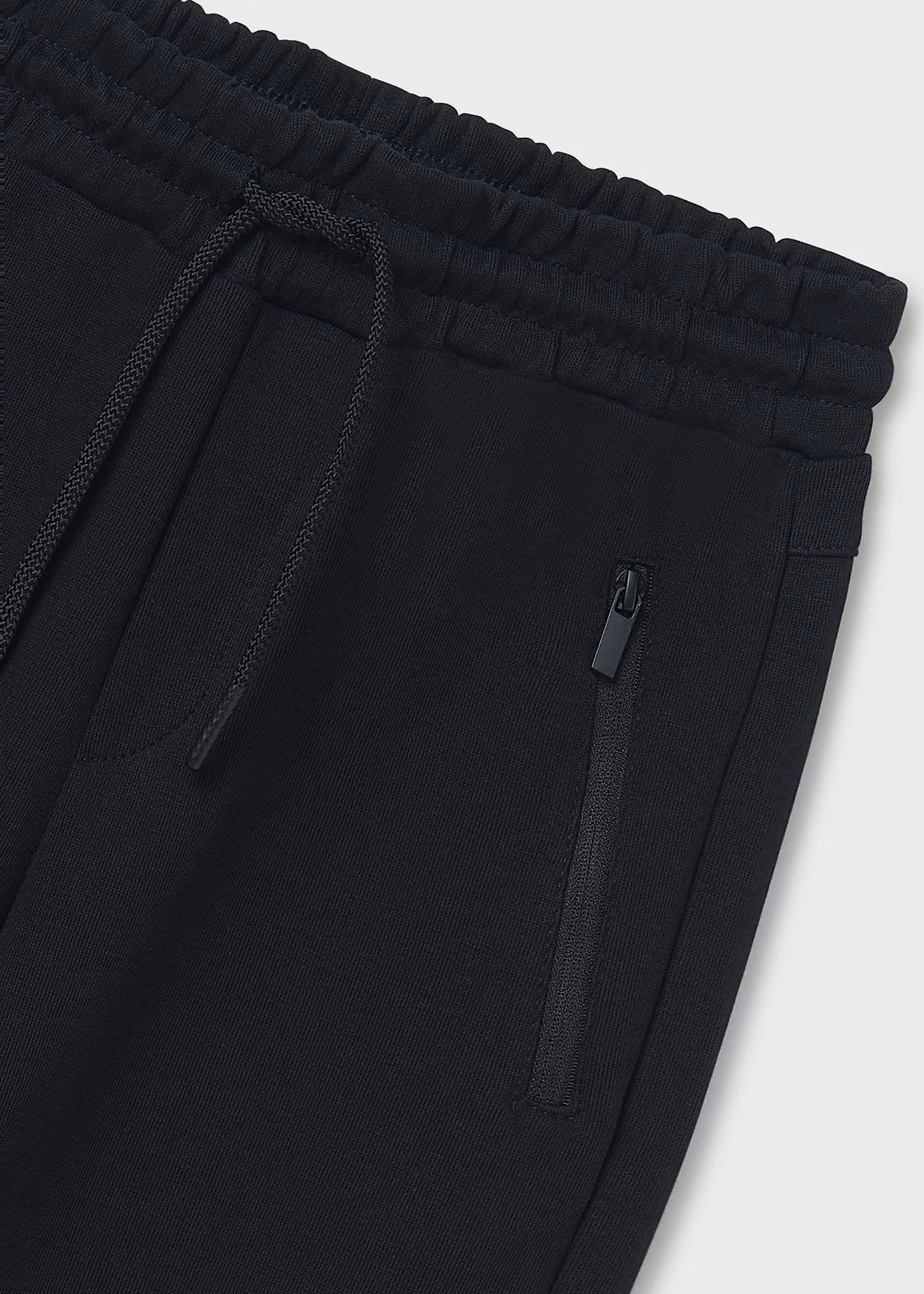Conjunto de pants negro niño jr