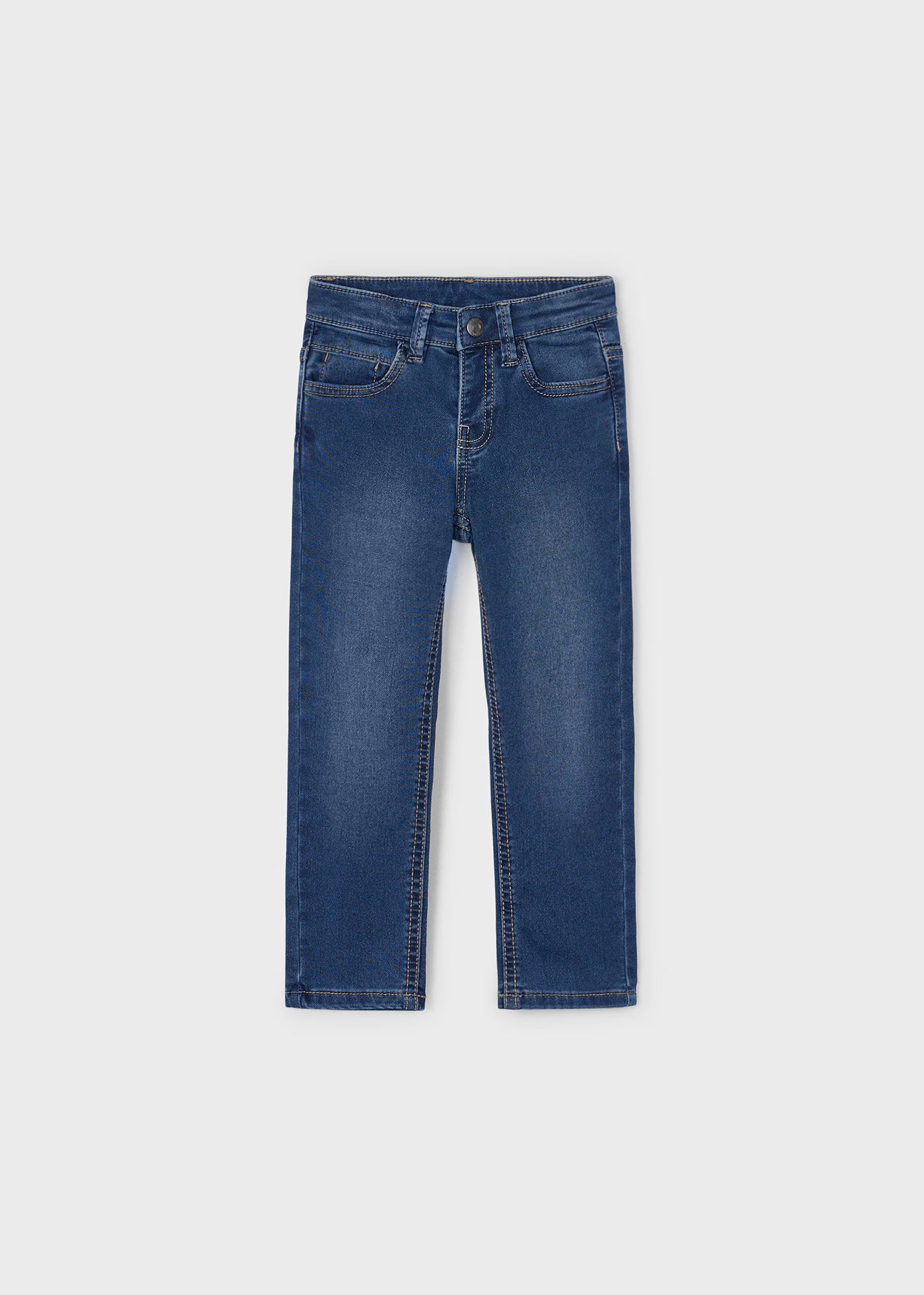 Pantalón de mezclilla suave mini niño