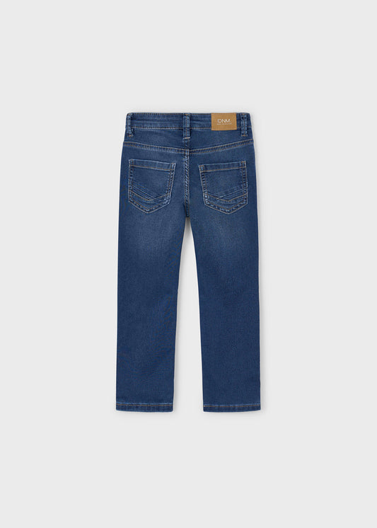 Pantalón de mezclilla suave mini niño