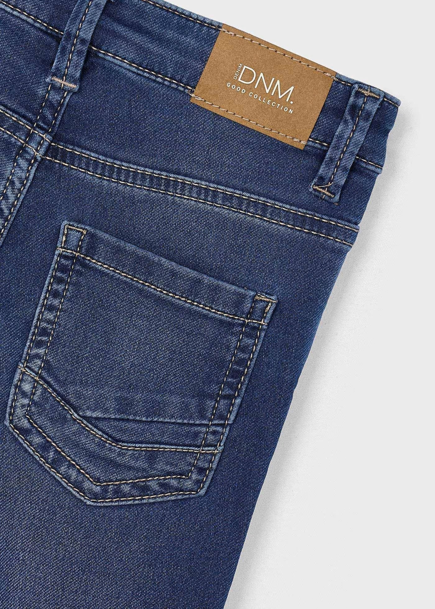 Pantalón de mezclilla suave mini niño