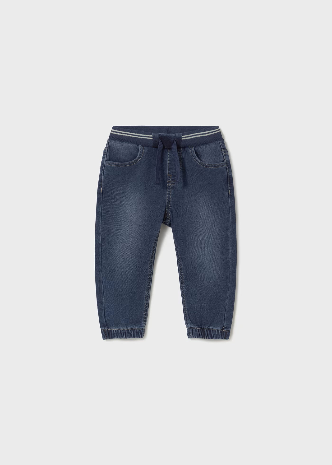 Pantalón jogger de mezclilla para bebé niño