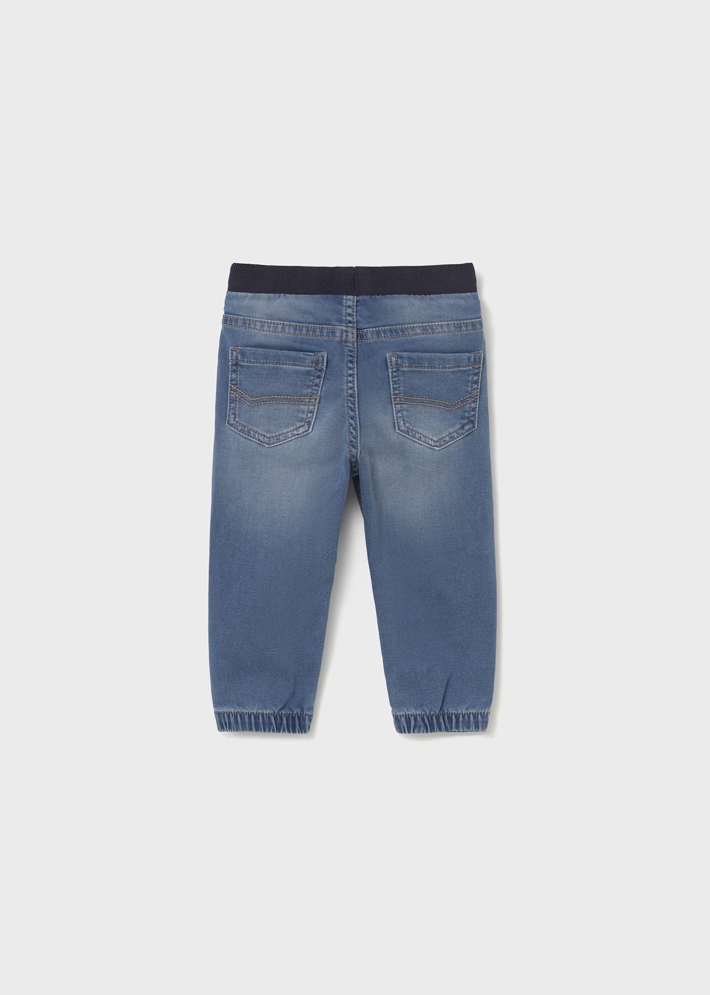 Pantalón de mezclilla jogger bebé niño