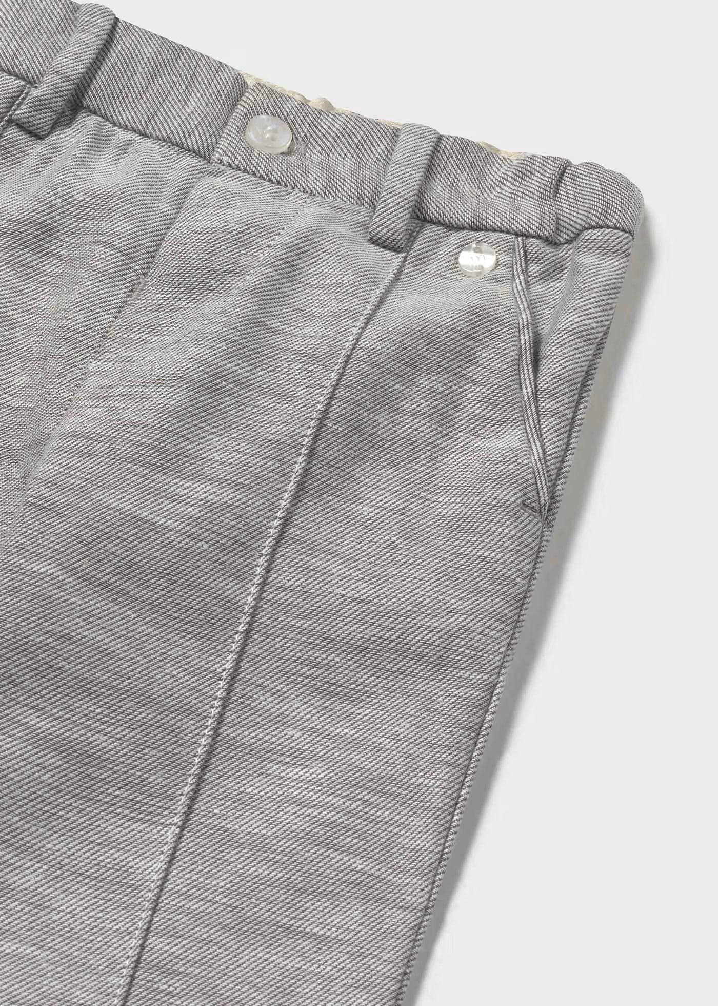 Conjunto lino camisa con pantalón para bebé niño