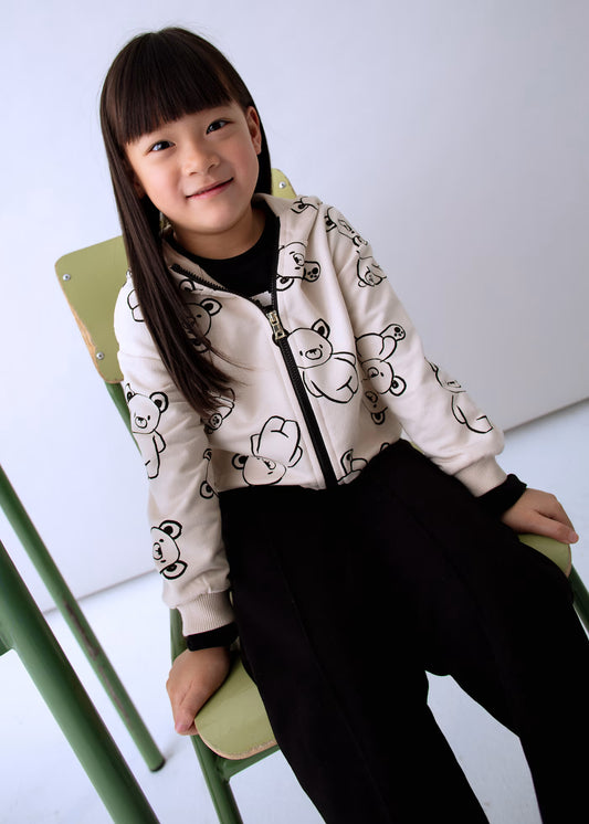 Chandal 3 piezas osito mini niña