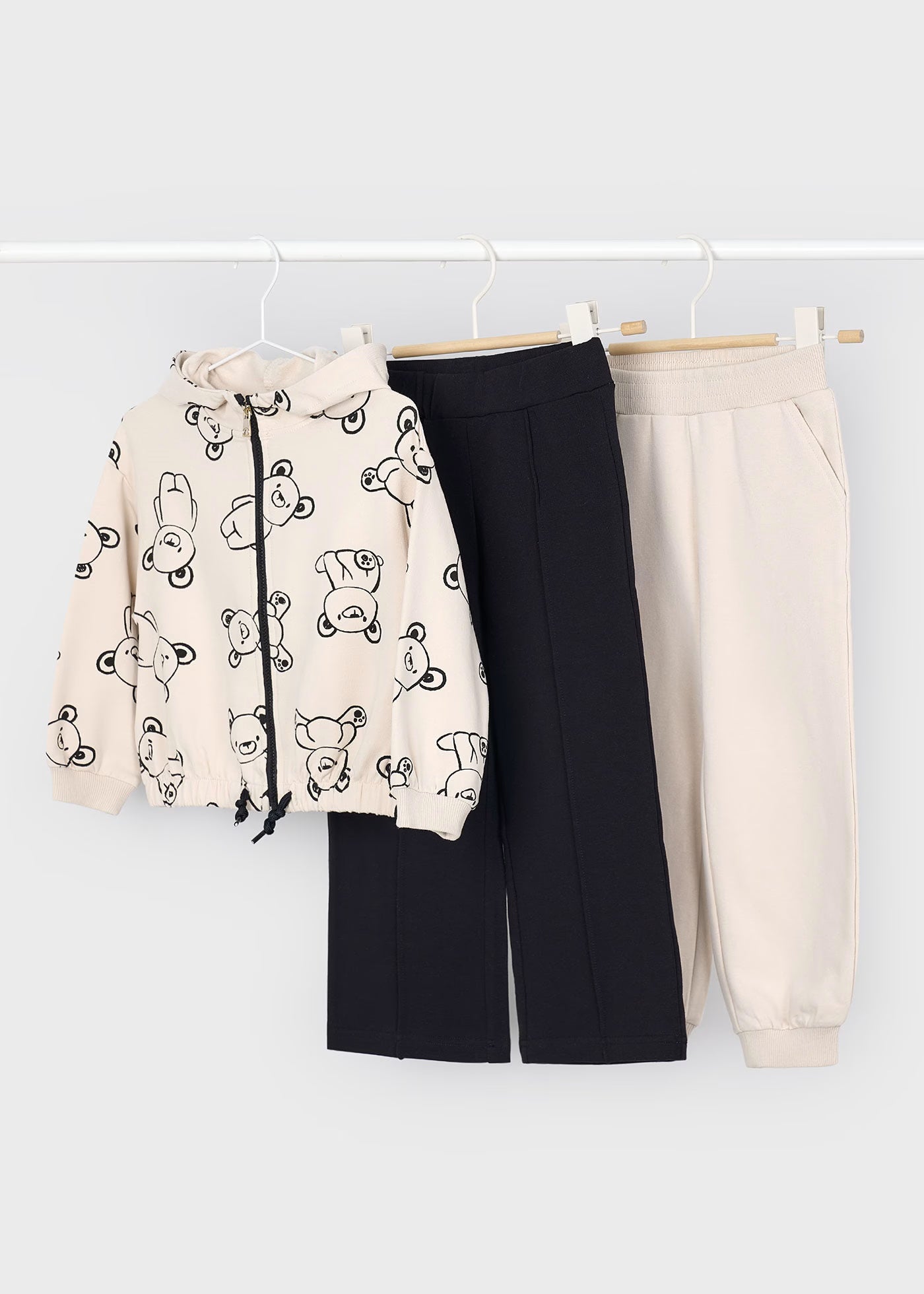 Chandal 3 piezas osito mini niña