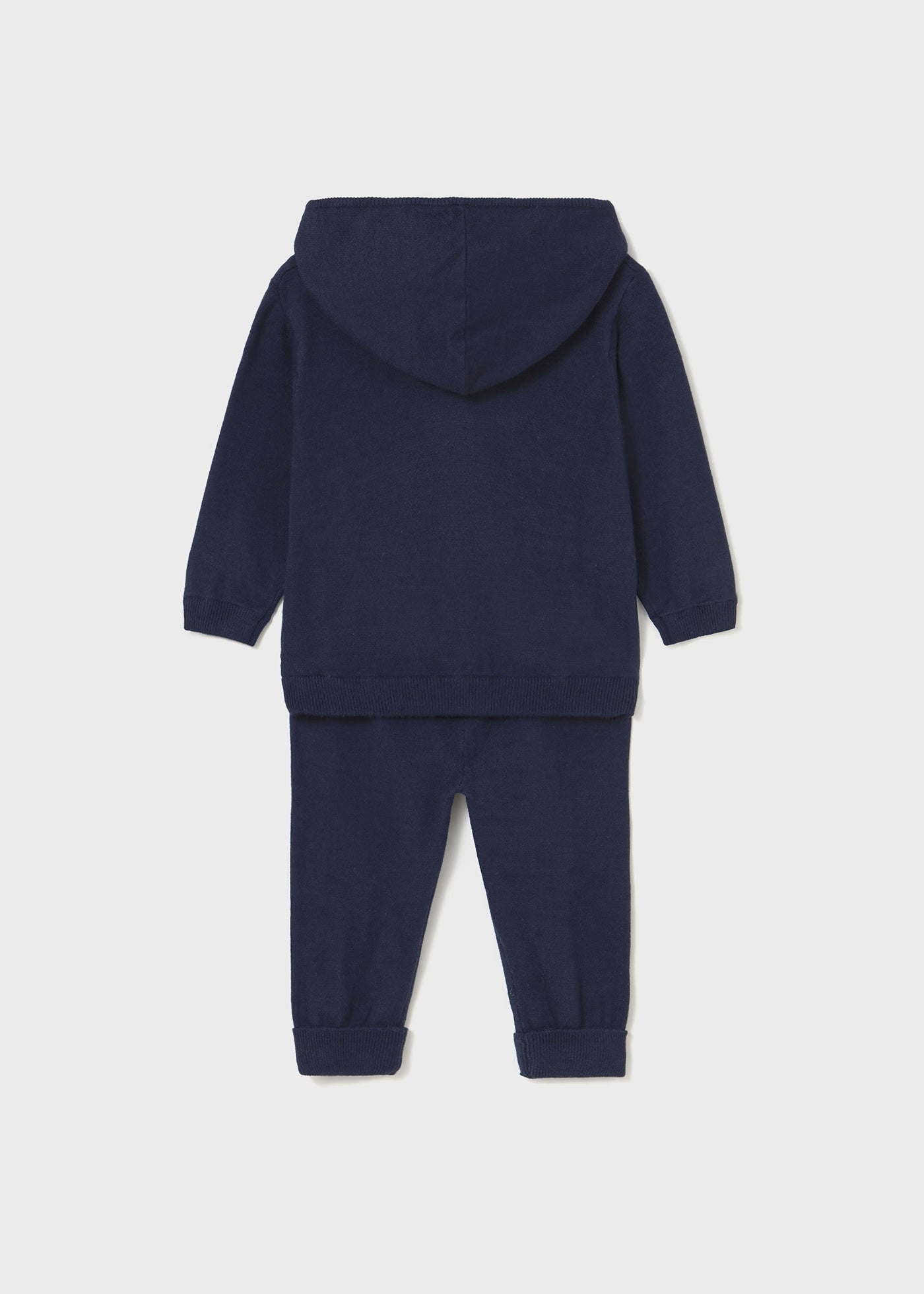 Pants azul marino tricot bebé niño