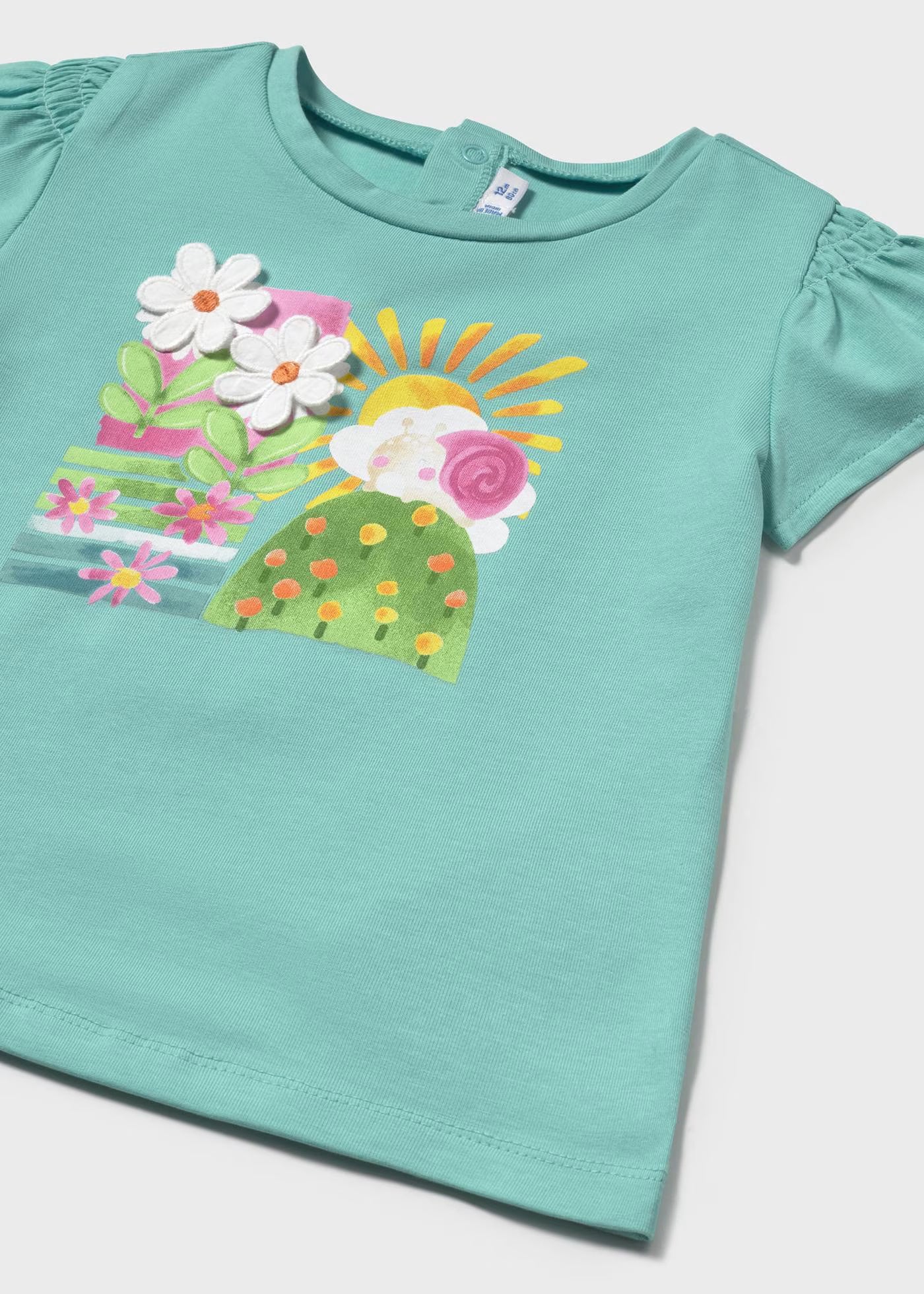 Conjunto leggings estampado floral bebé niña