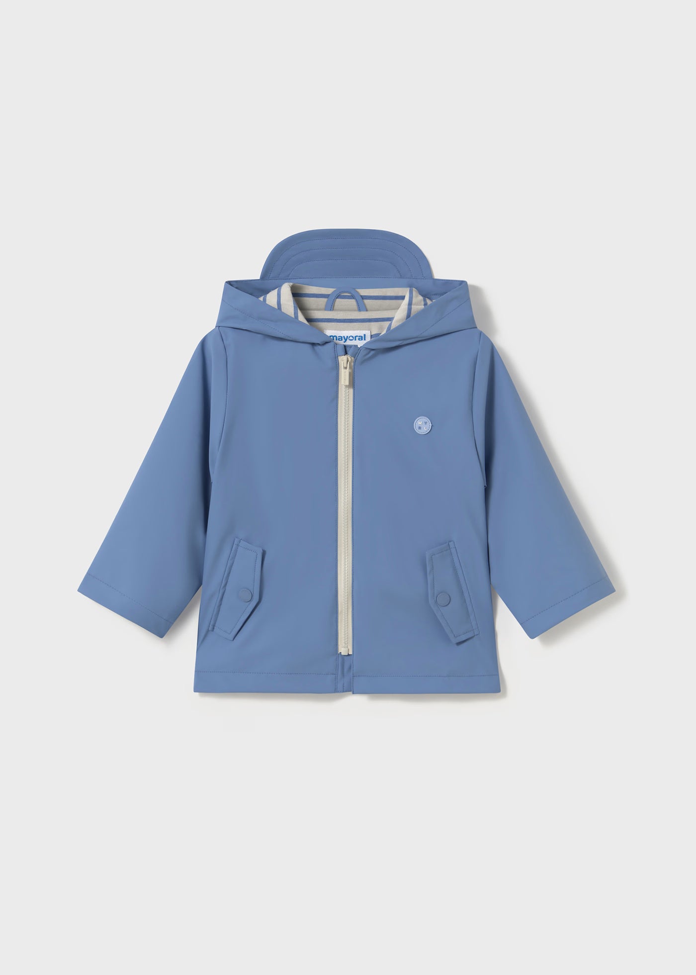 Chubasquero azul para bebé niño