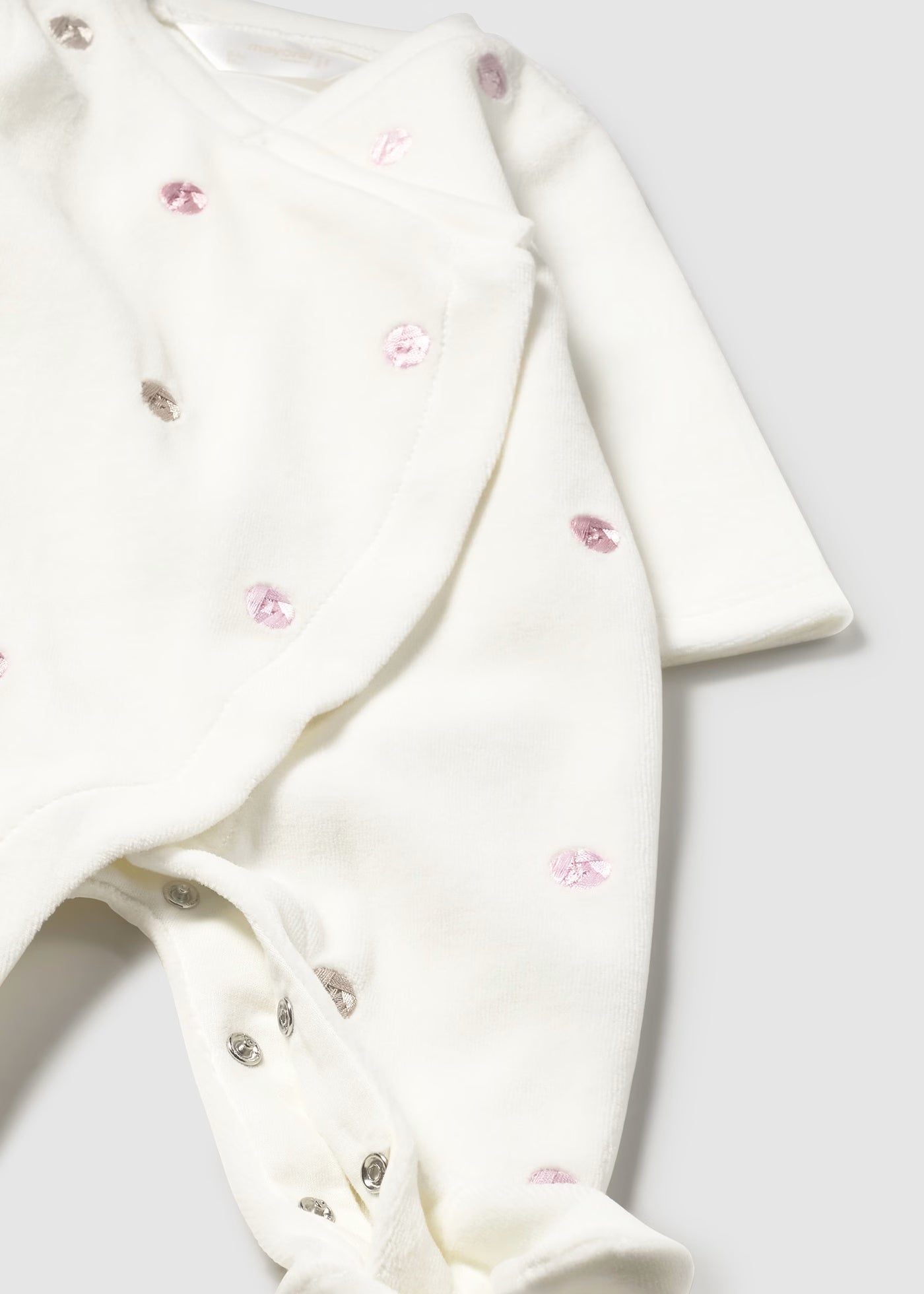 Set 2 mamelucos tundosados recién nacida