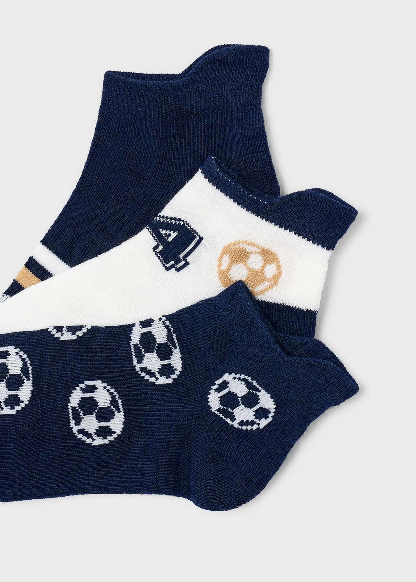 Set 3 calcetines fútbol mini niño