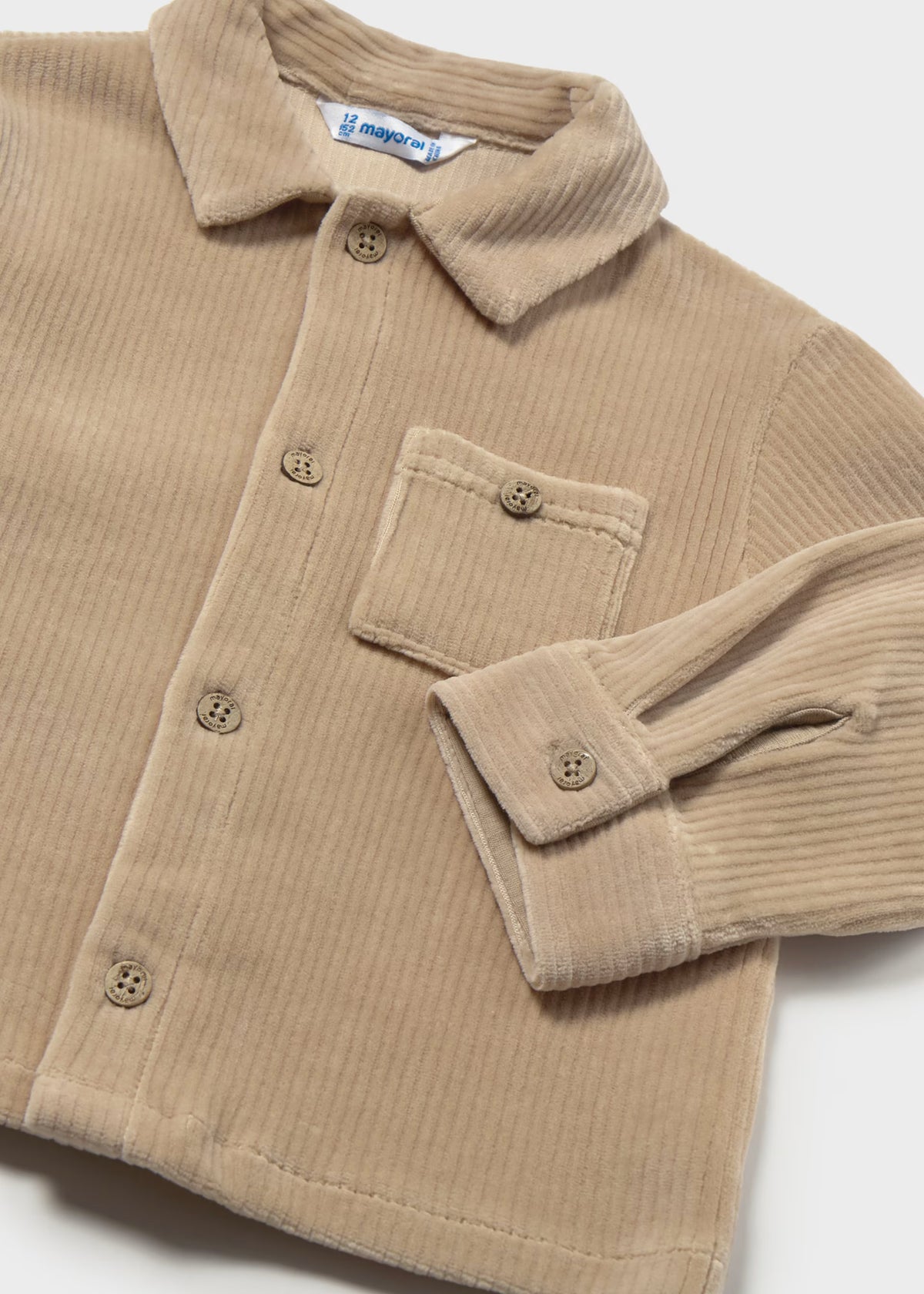 Sobrecamisa pana avellana bebé niño