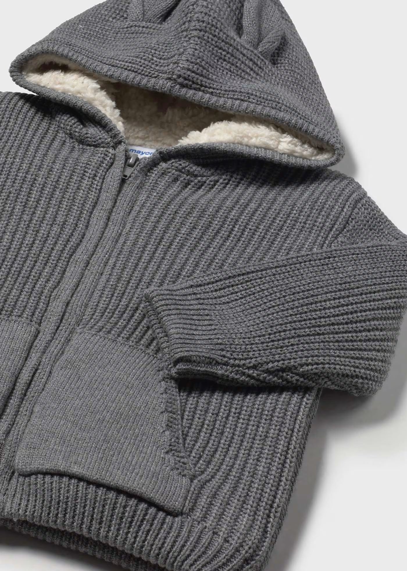 Sudadera tricot orejas bebé niño