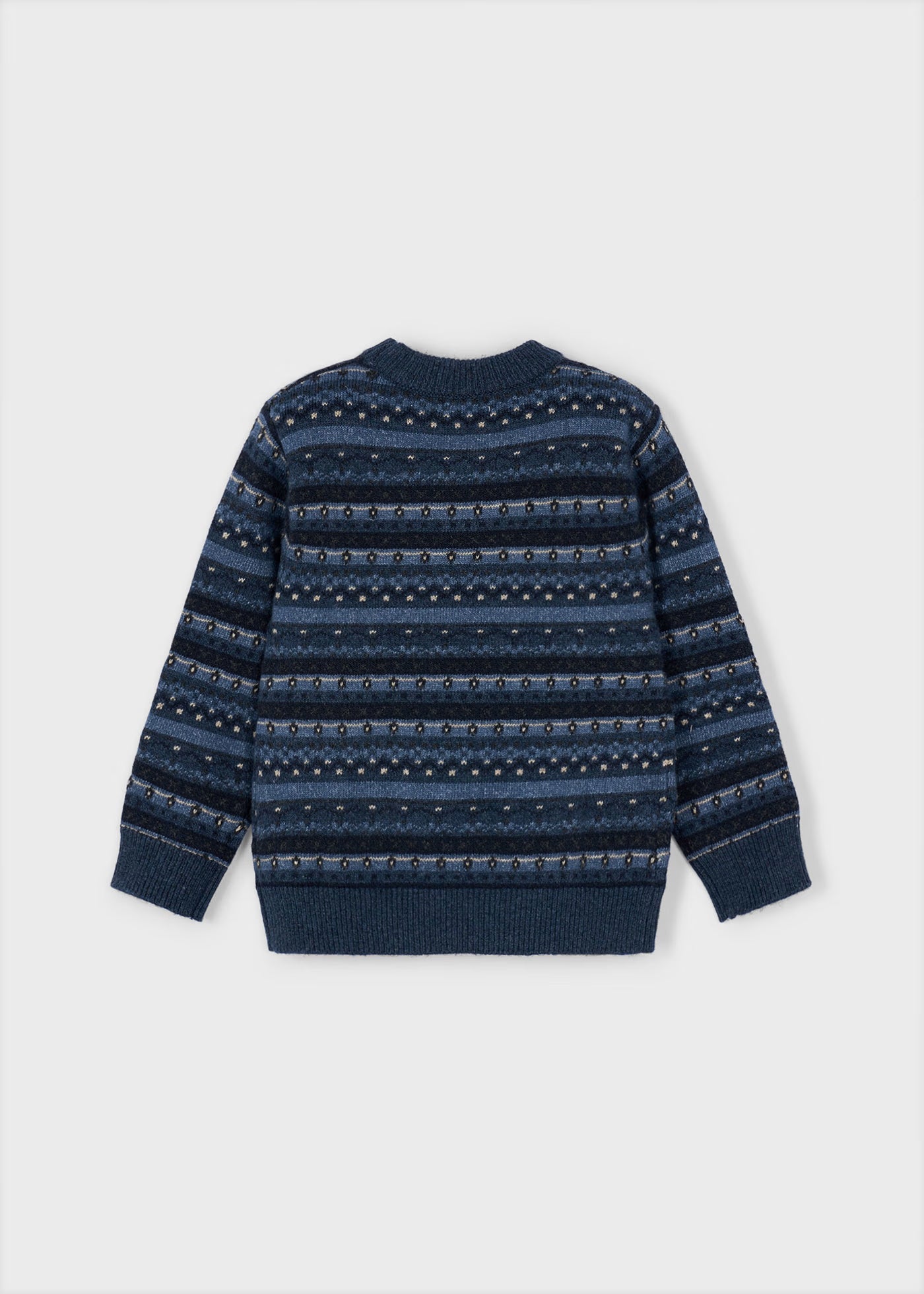Suéter motivo jacquard mini niño