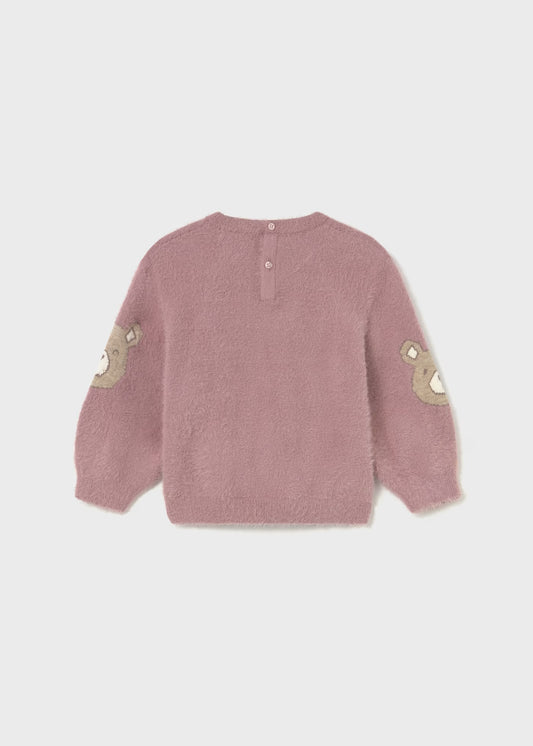 Suéter pelo osito bebé niña