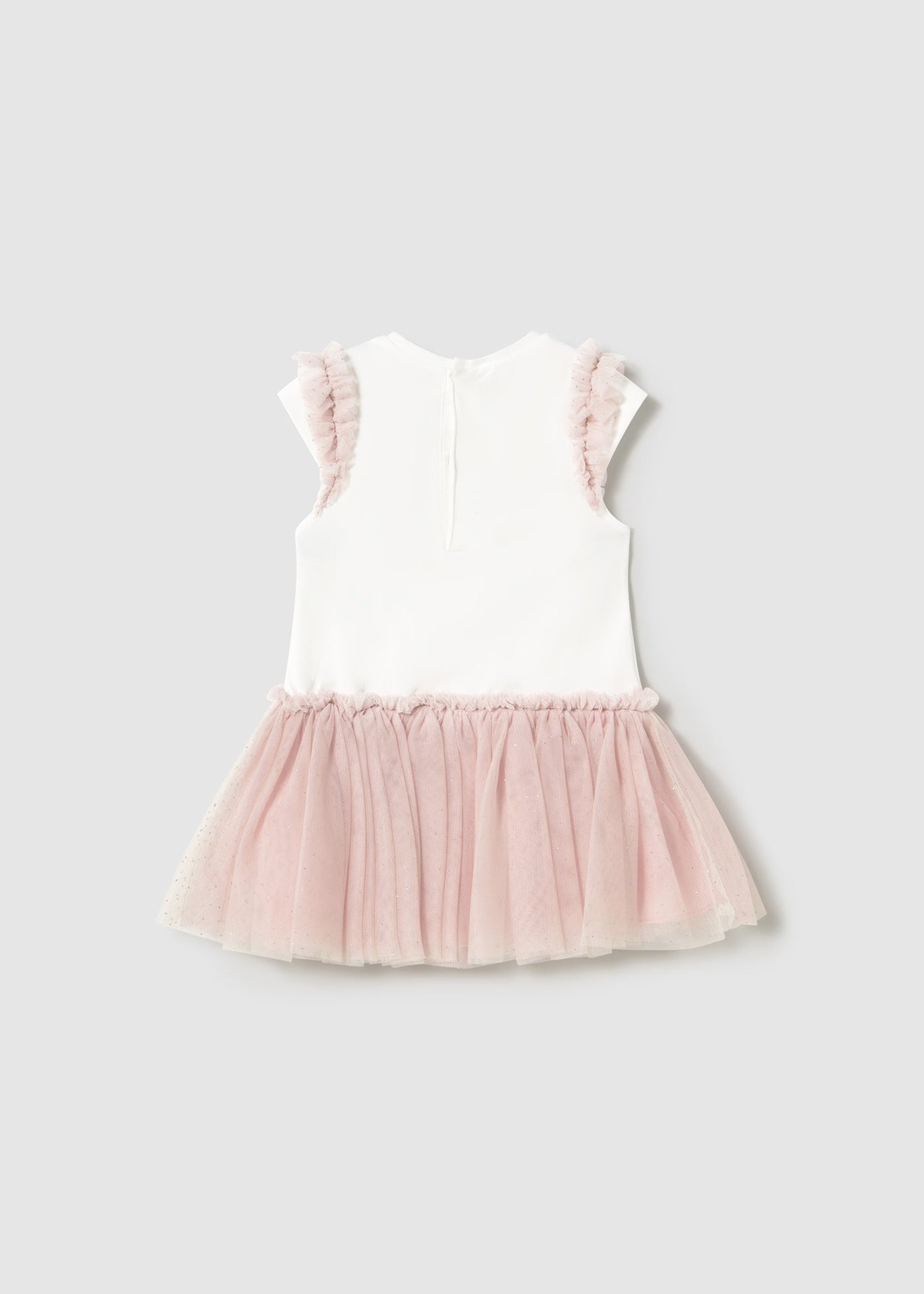 Vestido tutú rosa bebé niña