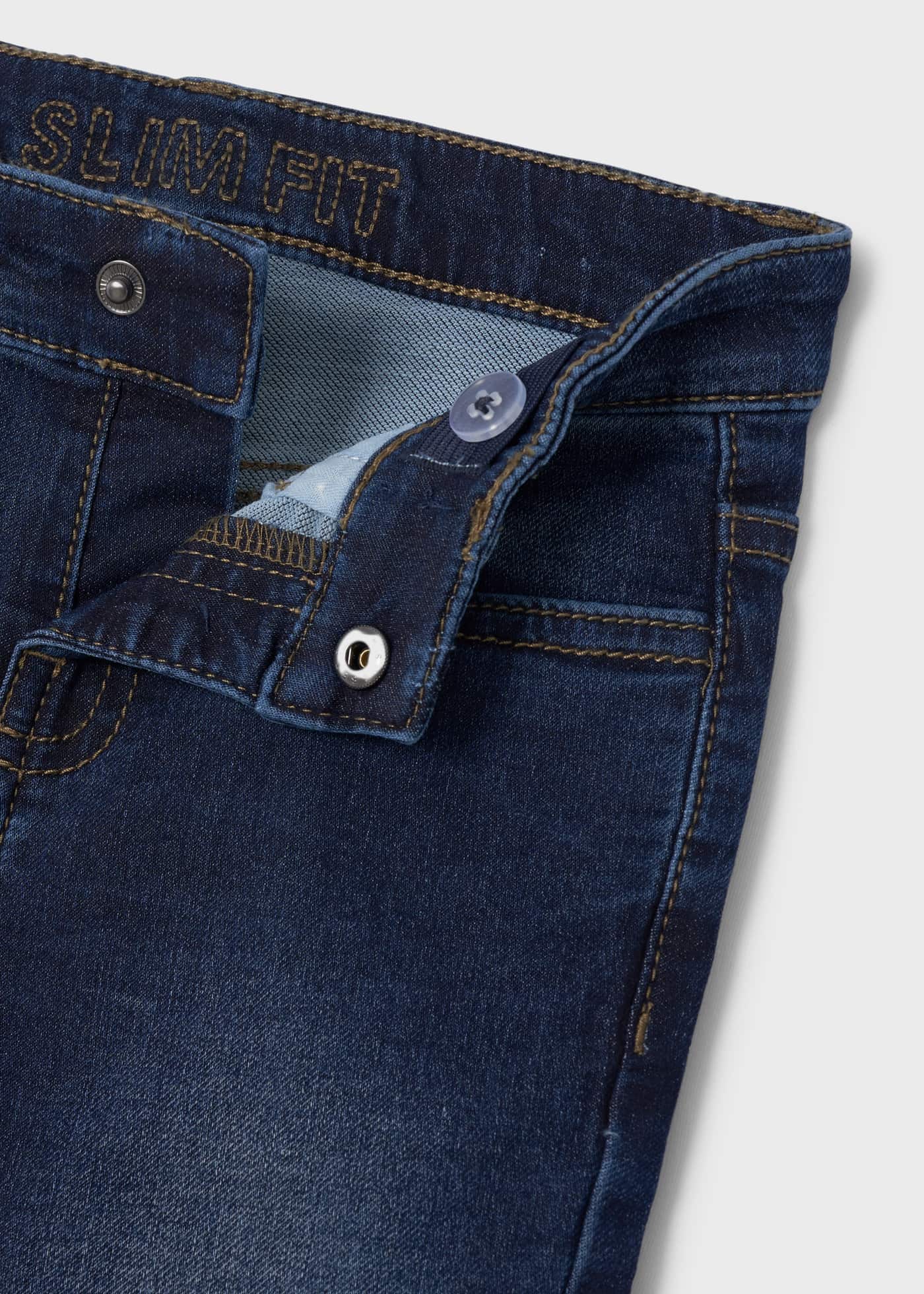 Pantalón de mezclilla slim fit ECOFRIENDS mini niño