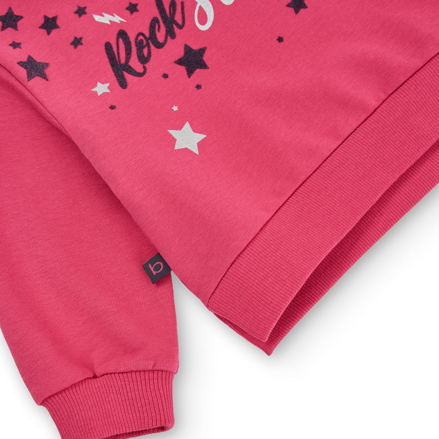 Sudadera cereza Rock star mini niña