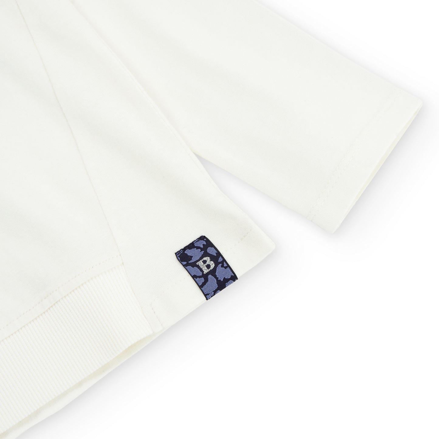 Camiseta punto liso blanco off niña jr