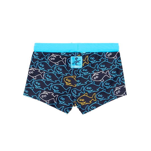 Traje de baño azul mini niño