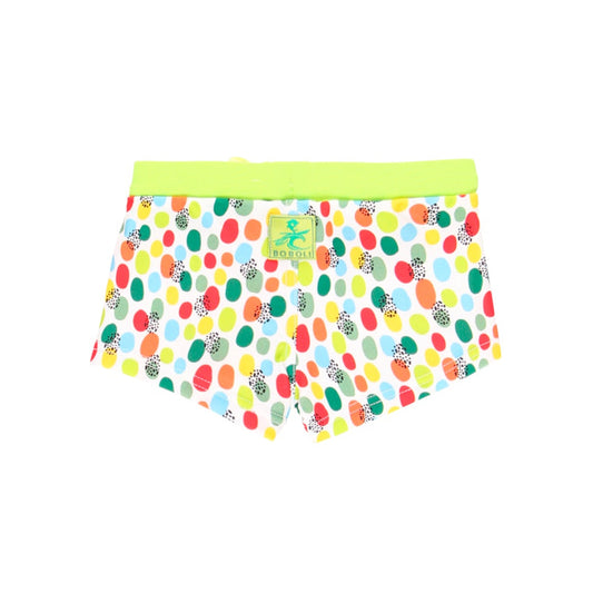 Traje de baño verde limón mini niño