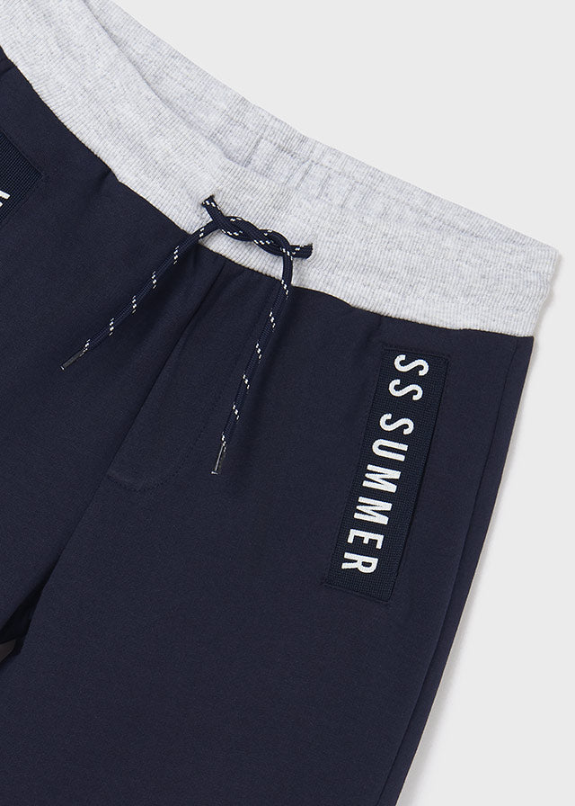 Conjunto short marino niño jr