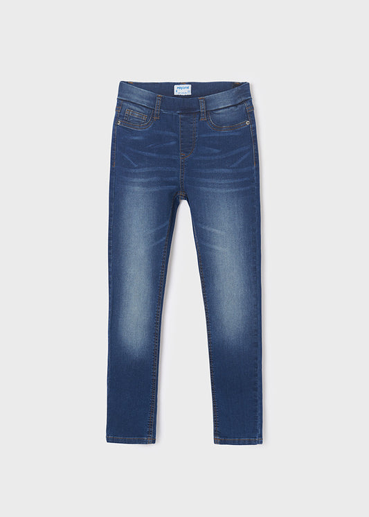 Jeans super skinny largo niña jr