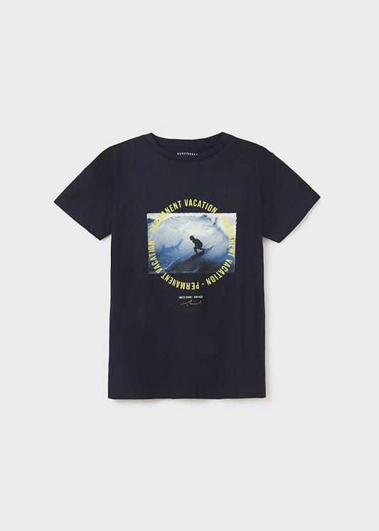 Set de 2 playeras manga corta ECOFRIENDS vacation niño jr