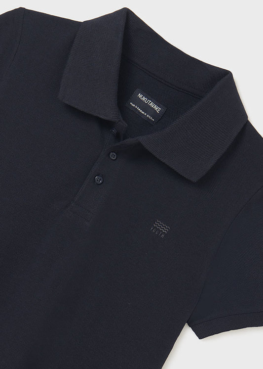 Polo manga corta marino ECOFRIENDS básico niño jr