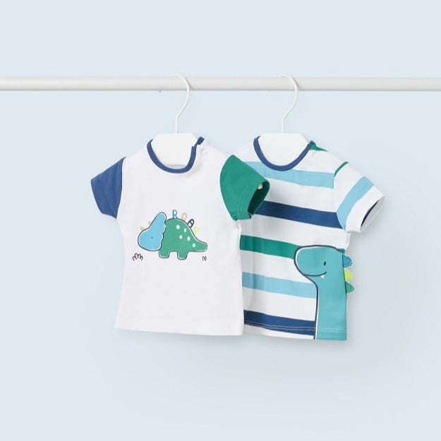 secuencia Prestigioso científico Set 2 playeras en algodón sostenible para bebé niño – Petite Luné Moda  Infantil