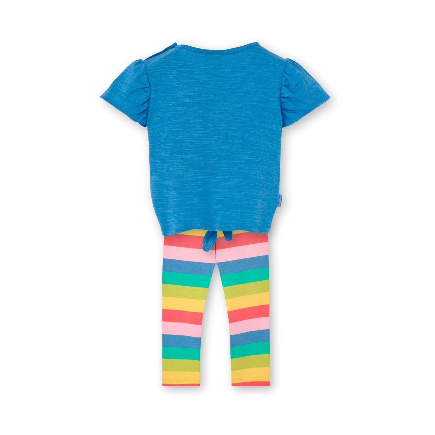 Conjunto colores blusa leggings para mini niña