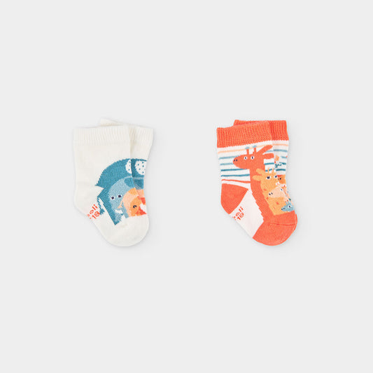Pack calcetines animales para bebé niño