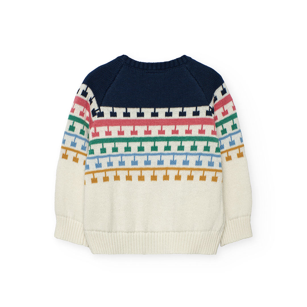 Suéter colores mini niña