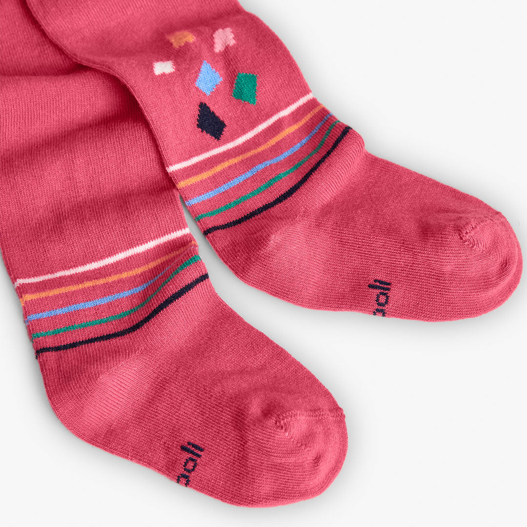 Vestido azul marino felpa con mallas mini niña