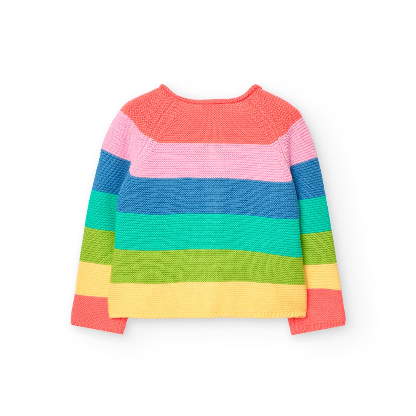 Suéter arcoiris para bebé niña y mini niña