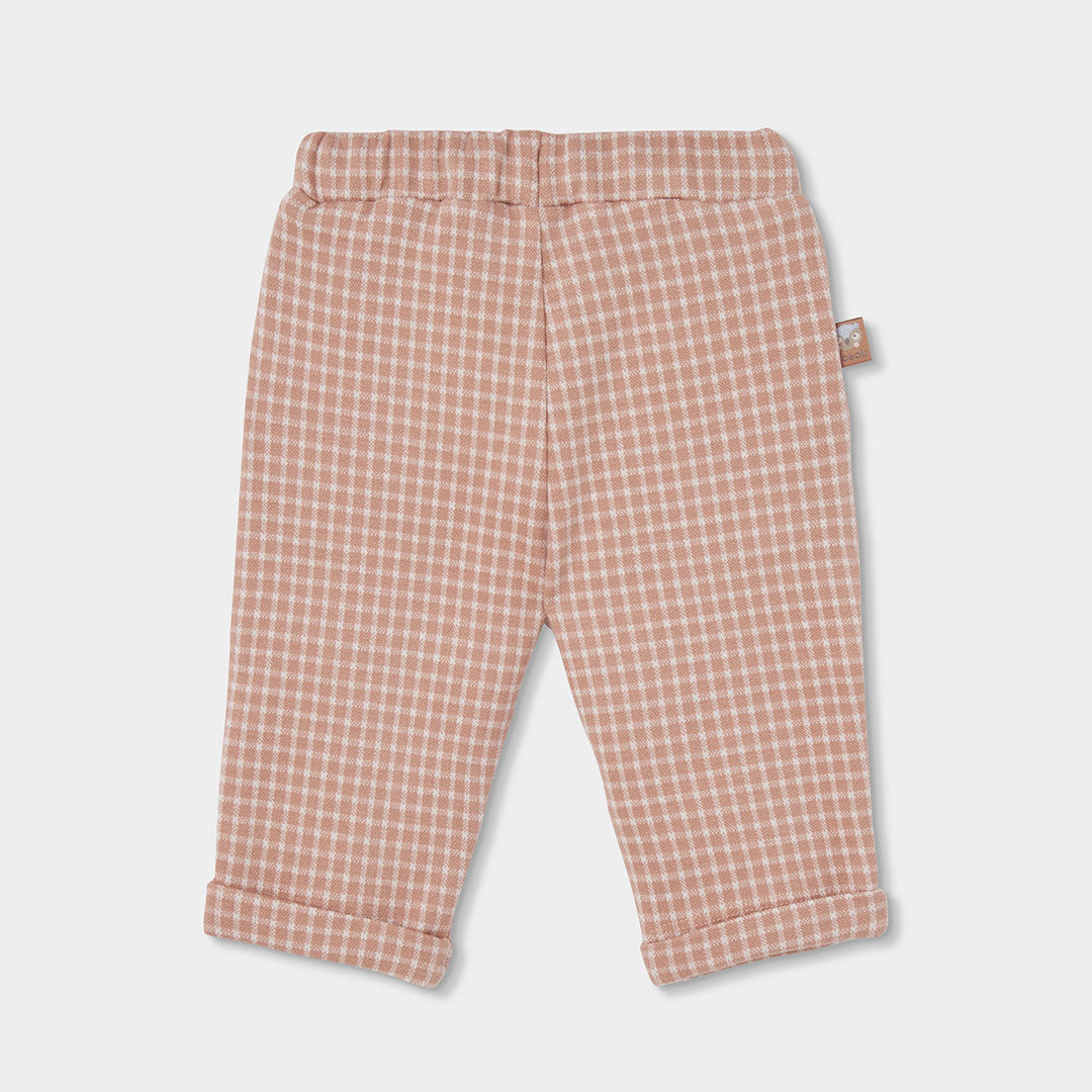 Conjunto felpa sudadera con pantalón avellana bebé niño