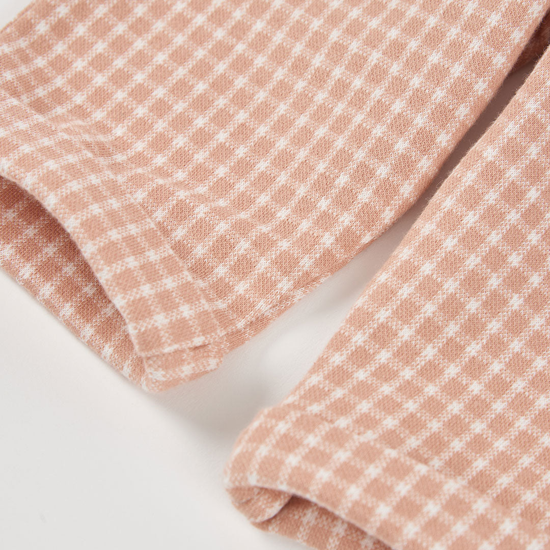 Conjunto felpa sudadera con pantalón avellana bebé niño